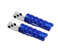 BXNLY Pedal de Descanso Reposapiés Trasero De La Motocicleta Estribos para Kawasaki Z650 Z 650 Z650 Z 650 2017-2021 2018 2019 2020 Pasajeros Estribos Pedales Accesorios(BLU)