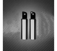 BXNLY Pedal de Descanso Reposapiés Traseros para Motocicleta, Pedal De Suelo para Pasajero, para Harley Softail Fat Boy, para Slim Deluxe, 2018-2022, 2019, 2020, 2021(Multi-Colored)