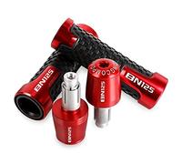 BXNLY Puños para Manillar para Benelli BN125 2018 2019 2020 2021 2022 CNC Accesorios De Motocicleta 7/8 "22MM Empuñaduras De Manillar Tapa De Manillar Tapones De Extremo(Rosso)