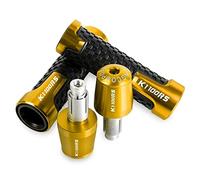 BXNLY Puños para Manillar para BMW K1100RS 1993 1995 1999 2000 2001 2002 2003 2004 CNC Accesorios De Motocicleta 7/8 "22MM Empuñaduras De Manillar Tapas(Gold)