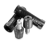 BXNLY Puños para Manillar para Kawasaki Z800 Z 800 Z800 2013 2014 2015 2016 2017 CNC Accesorios De Motocicleta 7/8 "22MM Empuñaduras De Manillar Tapones De Extremo(Grey)