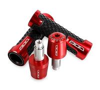 BXNLY Puños para Manillar para Kawasaki Z800 Z 800 Z800 2013 2014 2015 2016 2017 CNC Accesorios De Motocicleta 7/8 "22MM Empuñaduras De Manillar Tapones De Extremo(Rosso)