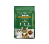 by Amazon - Alimento seco completo para gatos adultos con pollo, pavo y verduras, 1 Pack de 3 kg