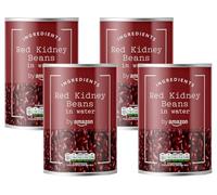 by Amazon Alubia Roja En Agua, 400g (Paquete de 4)