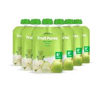 by Amazon Bolsitas de Puré de Manzana ecológico - 6 x 90g - Previamente Mama Bear