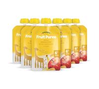 by Amazon Bolsitas de Puré de Manzana, Plátano y Avena ecológico - 6 x 90g - Previamente Mama Bear