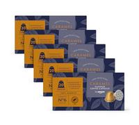 by Amazon Café Caramelo, Cápsulas de Aluminio Compatibles con Nespresso, 100 Unidad (5 packs de 20) - Certificado Rainforest Alliance