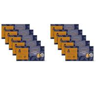by Amazon Café Caramelo, Cápsulas de Aluminio Compatibles con Nespresso, 100 Unidad (5 packs de 20) - Certificado Rainforest Alliance (Paquete de 2)
