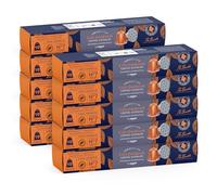 By Amazon Café Colombiano Compatible con Nespresso, 100% Arábica, Tueste Medio, 100 Cápsulas de Aluminio (10 paquetes de 10), Con Certificación Rainforest Alliance