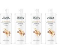 by Amazon - Champú Repair & Nutrition, 2 x 400 ml (Paquete de 2)