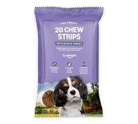 by Amazon - Chucherías para Perros - 20 Tiras de Pato y Pavo, 200 g