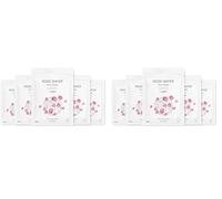 by Amazon Mascarilla facial de agua de rosa con efecto redensificador, 18 ml, paquete de 10 unidades