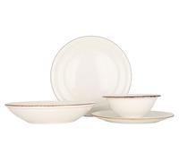 By Bone Juegos de vajilla (Large) - Grace - 24 piezas - 6 Personas - Porcelana
