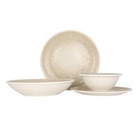 By Bone Juegos de vajilla (Large) - Natura - 24 piezas - 6 Personas - Porcelana