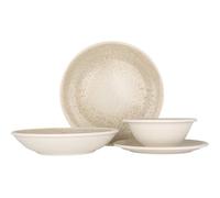 By Bone Juegos de vajilla (Medium) - Natura - 24 piezas - 6 Personas - Porcelana