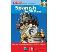 By Carmen R. de Konigbauer Berlitz Language: Spanish In 30 Days (Berlitz in 30 Days) (Pap/Com) [Audio CD]