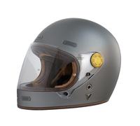 By City Casco Roadster III Matt Gray , Fibra de Vidrio, Interior Desmontable, Preparado para Bluetooth (L)