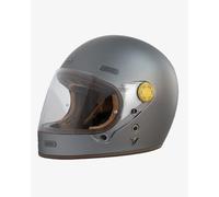 By City Casco Roadster III Matt Gray , Fibra de Vidrio, Interior Desmontable, Preparado para Bluetooth (L)