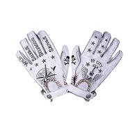 BY CITY | Guantes de Verano para Moto Second Skin Man | Guantes de Piel | Protecciones Rígidas en Nudillos | Zonas Acolchadas | Refuerzo Antiabrasión en la Palma | Transpirables