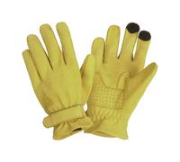 BY CITY | Guantes de Verano para Moto Texas Man | Guantes de Piel | Protecciones Rígidas en Nudillos | Zonas Acolchadas | Guantes Impermeables | Táctiles