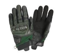 BY CITY | Guantes de Verano para Moto Tokio Man | Guantes de Piel Perforada | Protecciones Rígidas en Nudillos | Zonas Acolchadas | Refuerzo Antiabrasión en la Palma | Transpirables