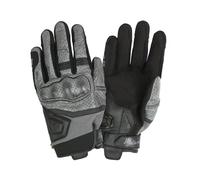 BY CITY | Guantes de Verano para Moto Tokio Man | Guantes de Piel Perforada | Protecciones Rígidas en Nudillos | Zonas Acolchadas | Refuerzo Antiabrasión en la Palma | Transpirables