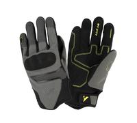BY CITY - Guantes Elbrus Man - Fabricados En Amara Y Malla Resistente A La Abrasión - Función Táctil En Dedos Índice Y Pulgar - Protecciones De Nudillos En PU para Mayor Seguridad - Talla S - Gris
