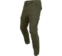 BY CITY Pantalón Army Man Cargo, Protecciones Desmontables, Tallas XS-XXXL, Negro, Azul, Arena, Verde (FR/ES, Números, 46, Regular, Regular, Verde)