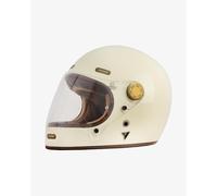 By City Roadster III Cream , Casco Integral de Fibra de Vidrio, Interior Desmontable (L)