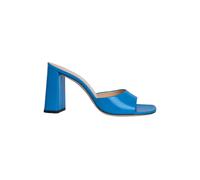 By Far Juju Marine Blue Leather Talla: 35 | Zapatos de Mula Outlet | Mujer | Azul