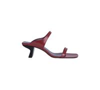 By Far Paola Red Semi Patent Leather Talla: 36 | Zapatos de Mula Outlet | Mujer | Rojo