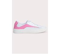By Far Rodina White And Pastel Pink Grained Leather White And Paste Talla: 45 | Zapatillas Deportivas Outlet | Mujer | Blanco