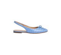 By Far Toni Sky Blue Croco Embossed Leather Talla: 36 | Chancletas Outlet | Mujer | Azul