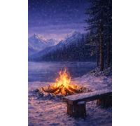 By Firelight - Winter Silence: A Self-Guided Reflection Journal