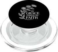 by Grace Through Faith - Verso bíblico Inspirador Floral PopSockets PopGrip para MagSafe