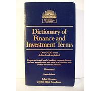 By John Downes - Dictionary of Finance and Investment Terms (Barron's Finance and (4 Sub) (1995-08-16) [Paperback]