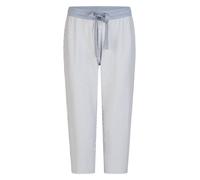 By Louise Pantalón de pijama 'Mix & Match' azul / blanco L azul / blanco