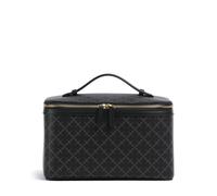 by Malene Birger Bae Beauty Neceser antracita, imitación de cuero, 27 x 16 x 17cm