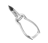 By MILLY Cortaúñas Profesional - Todo De Acero Inoxidable - Resistente, Para Uñas Encarnadas O Gruesas (Plateado)