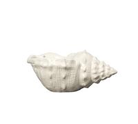 BY ON Cuenco de concha Awa, blanco, de dolomita fija, redondo, para guardar joyas o como decoración en el salón o el baño, cuenco decorativo, cuenco decorativo