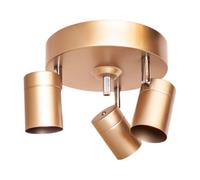 By Rydéns Foco de techo con 3 focos Correct Dorado