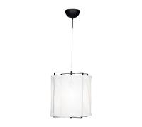 By Rydéns Lámpara colgante Softy Ø35 cm Blanco mate-negro mate