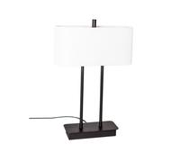 By Rydéns Lámpara de mesa Luton Negro/blanco