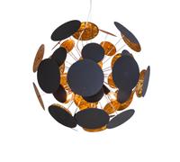 By Rydéns Lámpara de techo Planet 50 cm negro-dorado