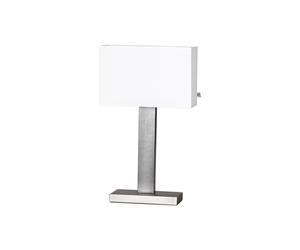By Rydéns Prim lámpara de mesa altura 47cm níquel/blanco