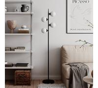 By Rydéns Lámpara de pie Punto 160 cm Negro mate