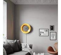 By Rydéns Aplique de pared Shelby 50 cm Negro-dorado