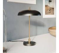 By Rydéns Lámpara de mesa Shelby 45 cm Negro-dorado