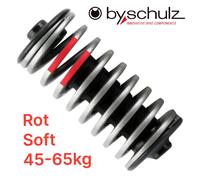 By.Schulz G.2 ST Amortiguador De Sillín Repuesto Rojo Suave 45-65kg