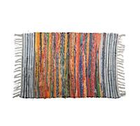 BY SIGRIS Origen Home Decor Alfombra Alfombras | Alfombra de Entrada Multicolor Rectangular - 1x80x50cm